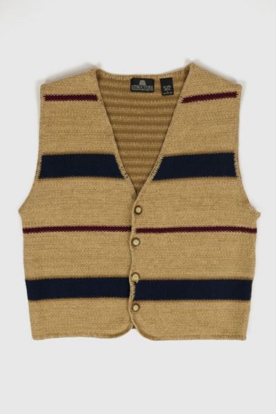 Vintage Striped Vest 03 | Urban Outfitters Vintage Striped Vest 03 | Urban Outfitters