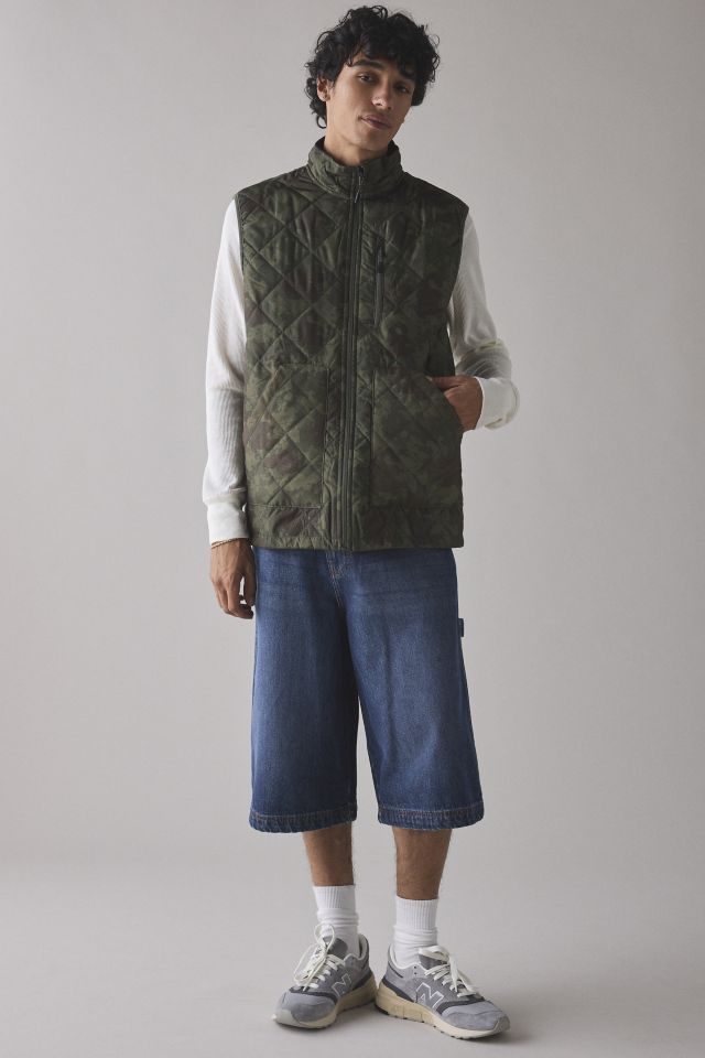 Vintage By UO Quilted Camo Vest #2