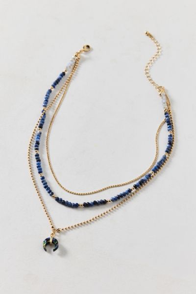 Trio Beaded Layered Necklace