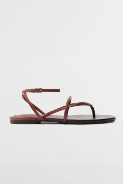 Schutz Leather Diana Strappy Sandal