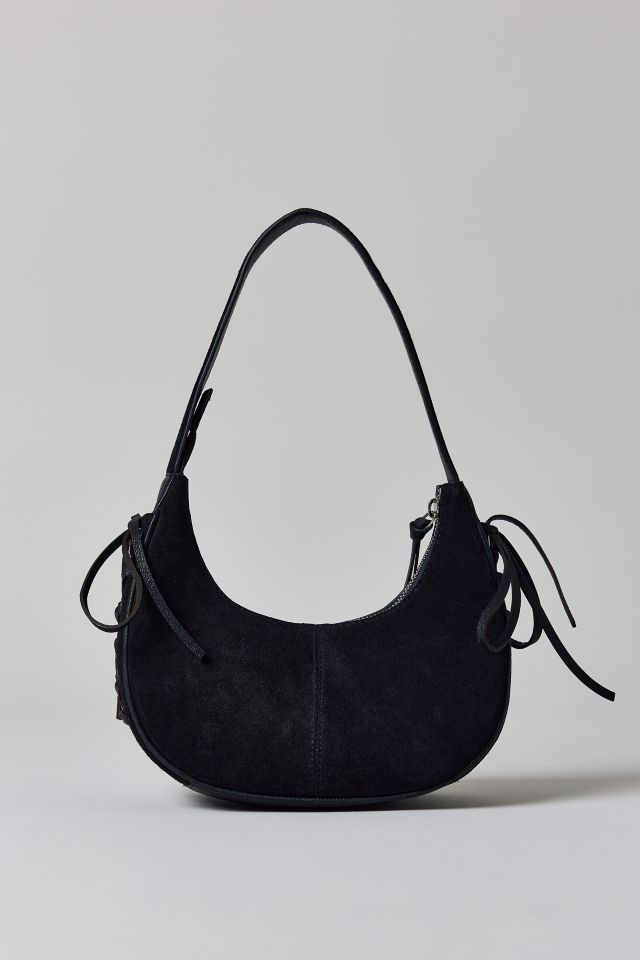 Sac croissant en suède lacé Silence + Noise #3