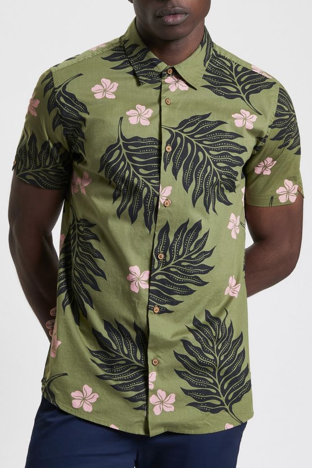 Ben Sherman Botanical Print Button Down Shirt #2