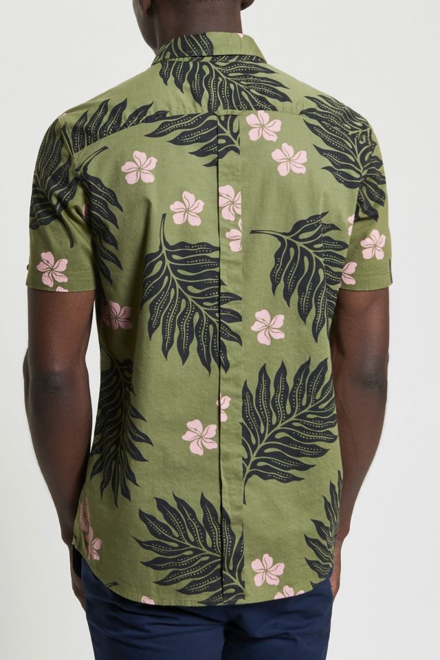 Ben Sherman Botanical Print Button Down Shirt #3
