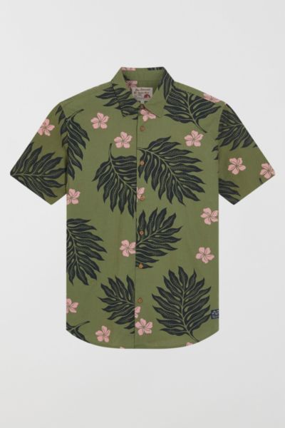 Ben Sherman Botanical Print Button Down Shirt