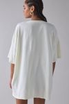 Janis Joplin Butterfly Graphic Cotton T-Shirt Dress