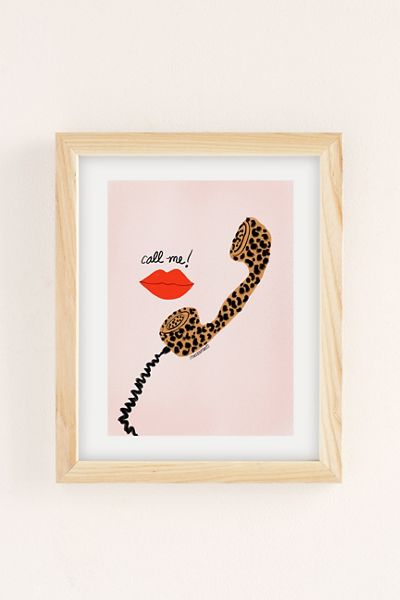 theebouffants Call Me Art Print