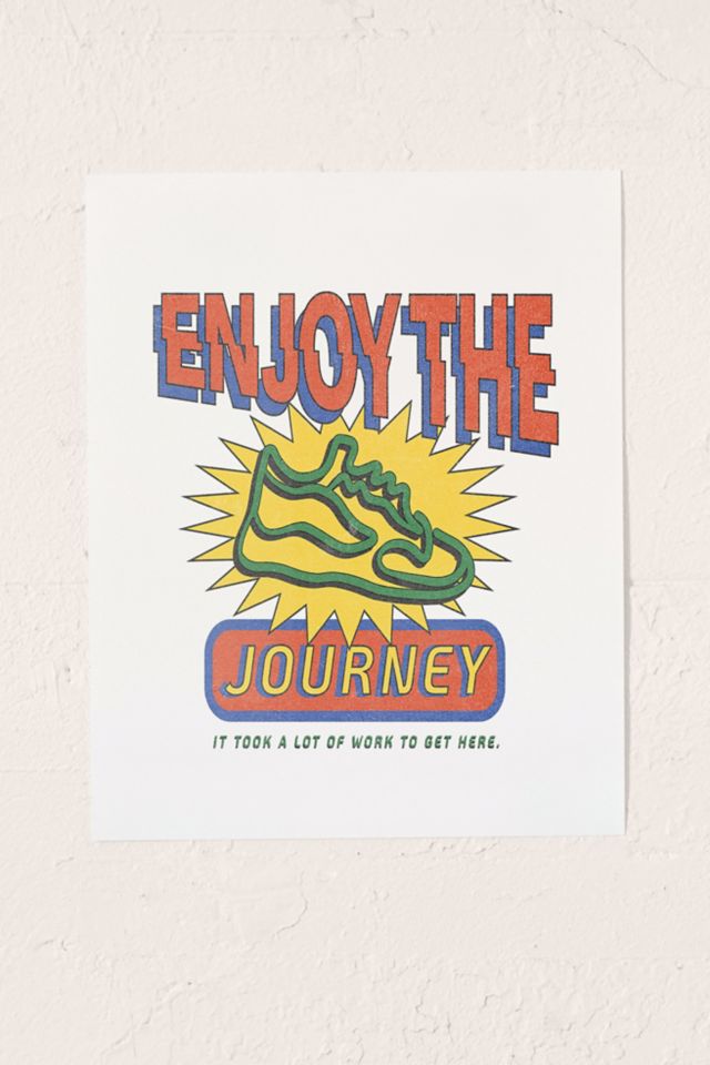 Refined Collective Enjoy The Journey Art Print #1