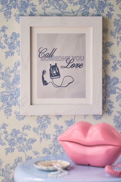 Refined Collective Call Someone You Love Art Print