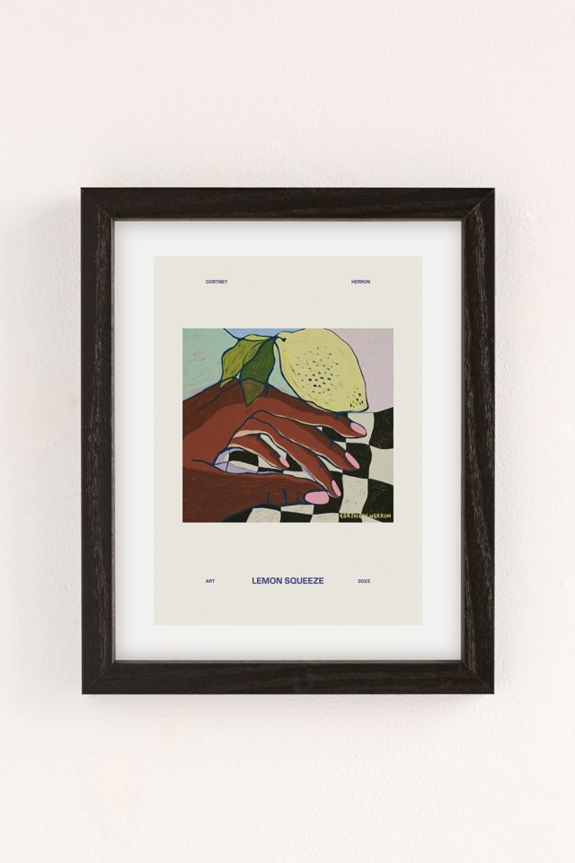 Cortney Herron	Lemon Squeeze Poster Art Print #1