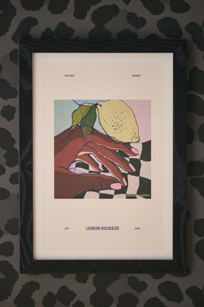 Cortney Herron	Lemon Squeeze Poster Art Print