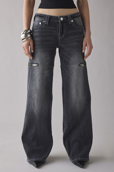 True Religion Bobbi Midnight Serenade Big T Low-Rise Baggy Jean