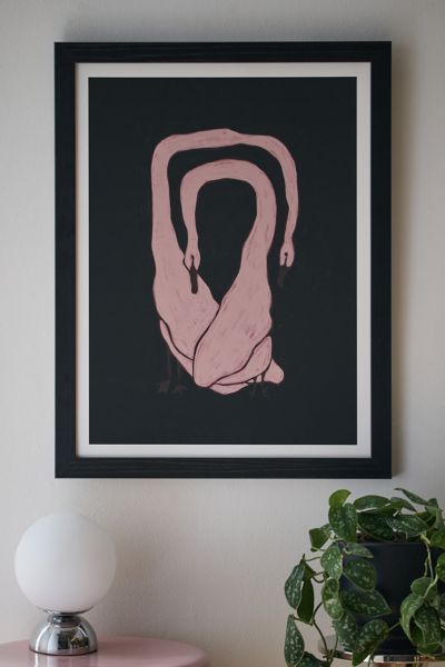 Cortney Herron Two Swans Art Print