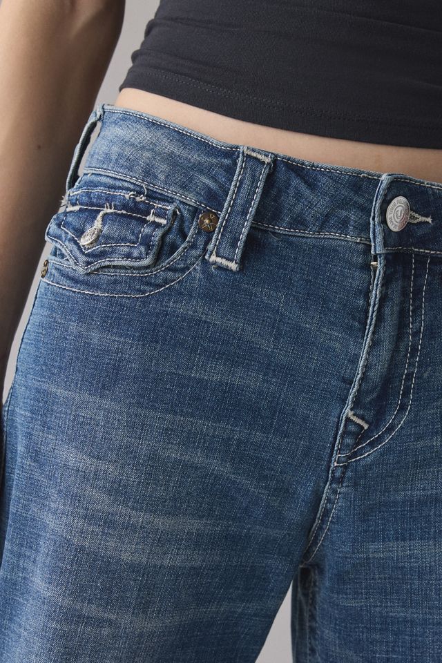 True Religion Bobbi Mountain Laurel Baggy Flap Mid-Rise Jean #1