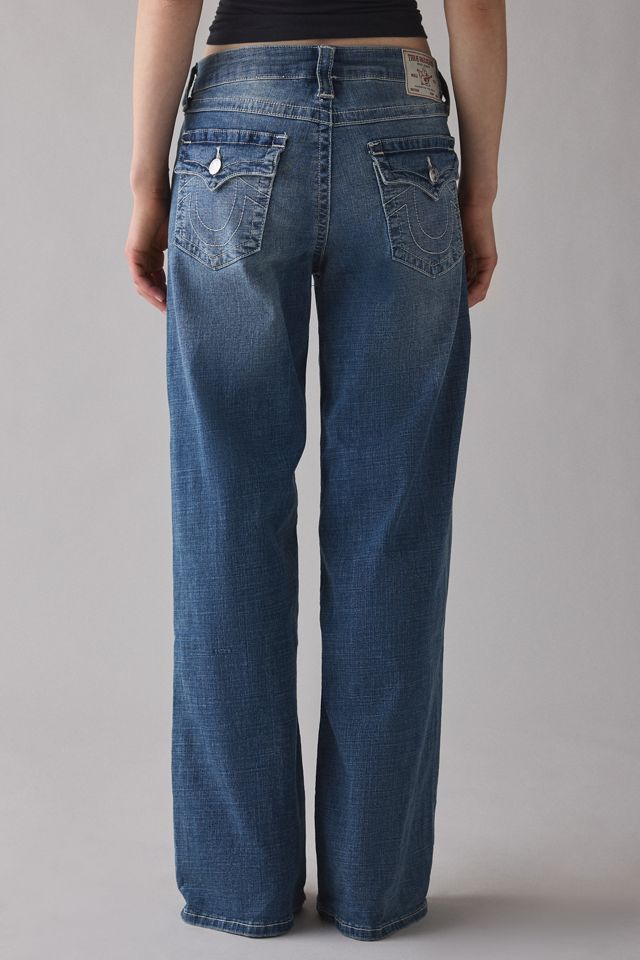 True Religion Bobbi Mountain Laurel Baggy Flap Mid-Rise Jean #3