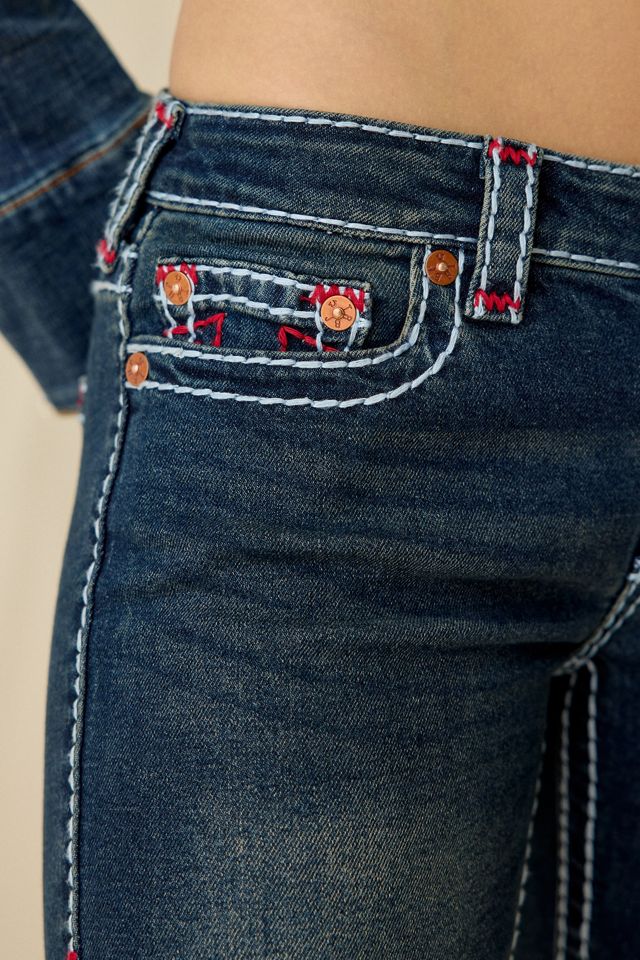 Jeans à jambe évasée taille basse Becca Sapphire Tide Super T de True Religion #2