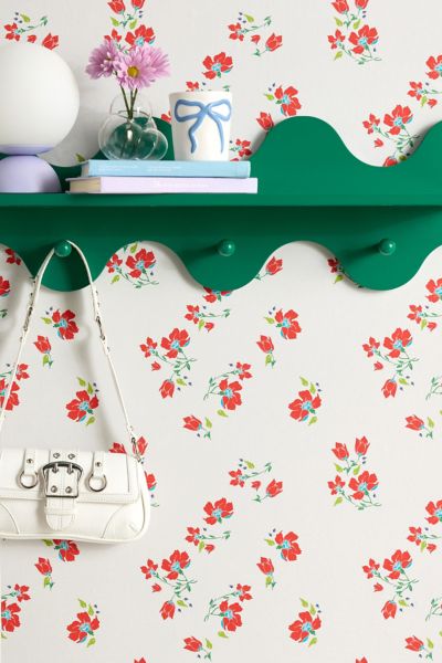 Holli Zollinger Vintage Floral Removable Wallpaper