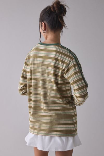 BDG Hayden Oversized Long Sleeve Ringer Tee