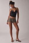 Out From Under Je T'aime Cropped Halter Top