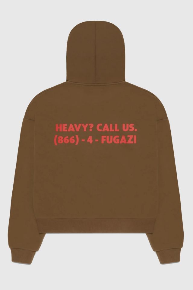 Fugazi Beam Zip Up Hoodie Sweatshirt #1