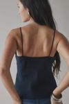 Lioness Mariah Linen-Blend Asymmetric Tie-Front Cami