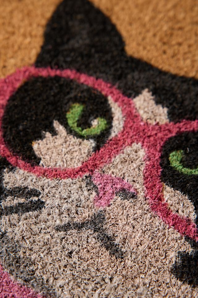 Sassy Cat Coir Doormat #1