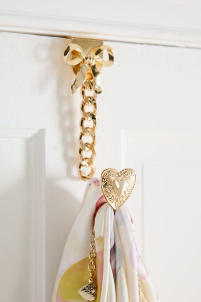 Urban Outfitters Charmed Over-the-door Hook In Gold At  In Gold