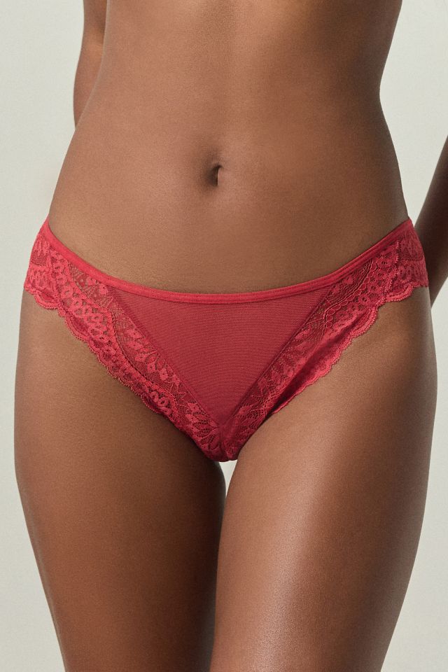 Mucci Amara Sheer Lace Thong #1