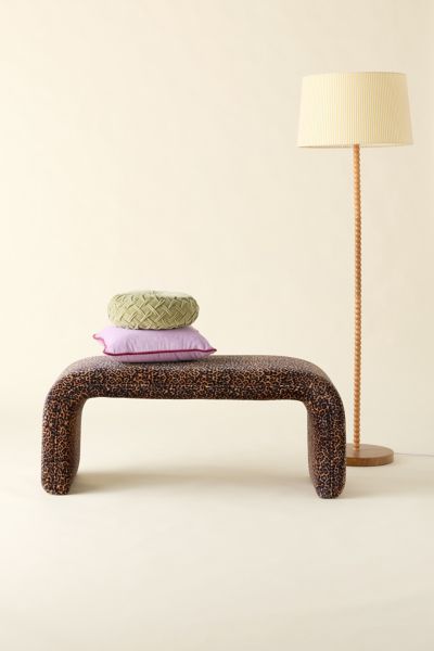 Jane Velvet Upholstered Stool