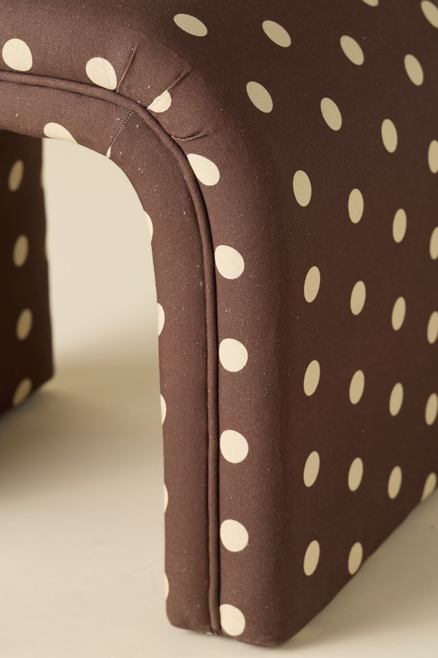 Jane Velvet Upholstered Stool #2