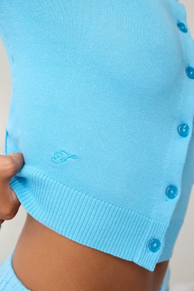 Frankies Bikinis Blue Vanilla Sundae Knit Cardigan