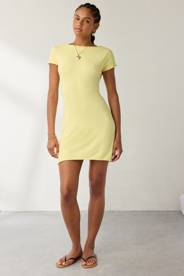 Frankies Bikinis Honeycomb Slumber Knit Mini Dress #2
