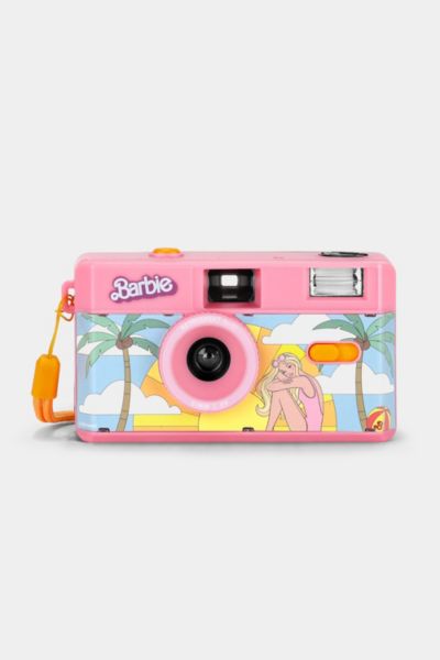 RETROSPEKT MALIBU BARBIE 35MM FILM CAMERA IN PINK AT URBAN OUTFITTERS 