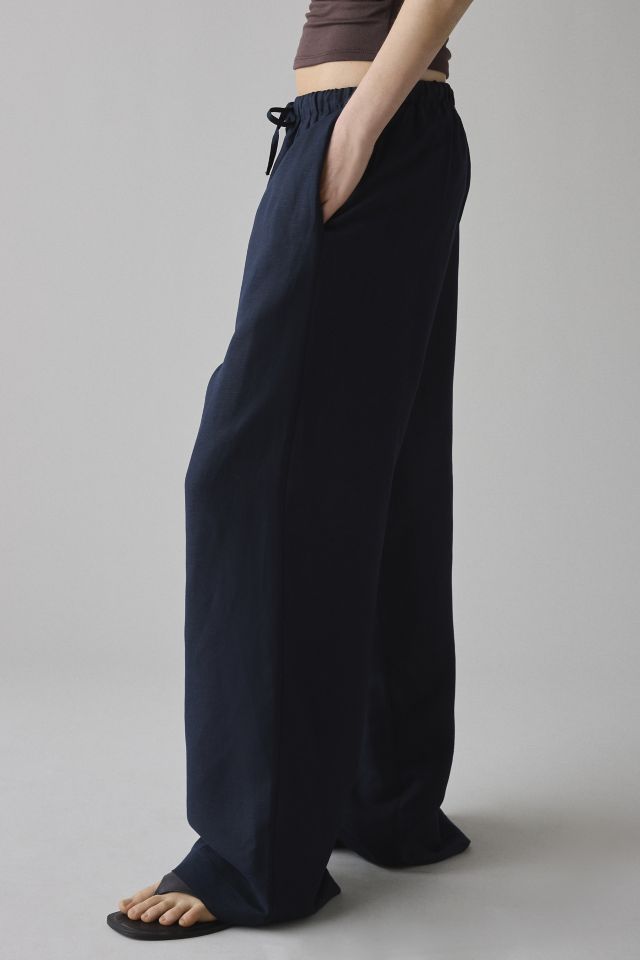 Lioness Idyllic Linen-Cotton Blend Low-Rise Straight Leg Pant #2