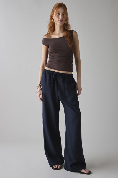パンツ [Margesherwood] / MARGE PRINTED PANTS / black UO Margot Printed Wide-Leg Pant | Urban Outfitters