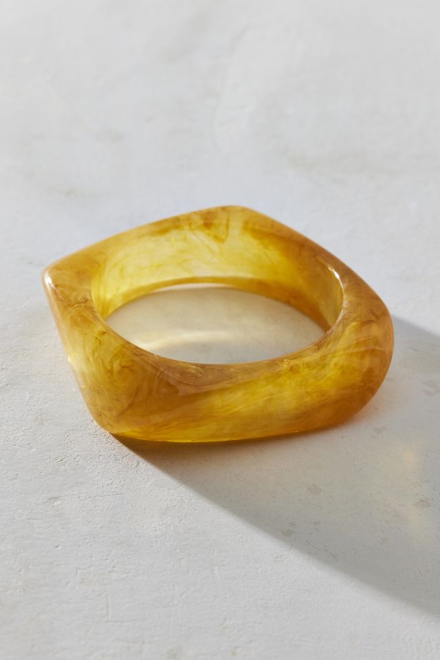 Iris Acrylic Chunky Bangle Bracelet #1
