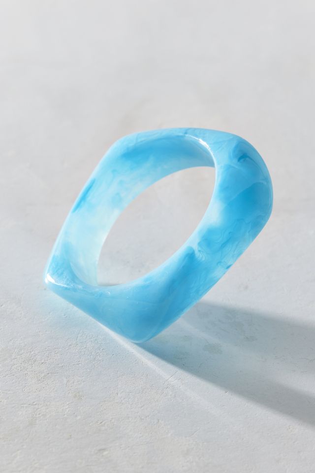 Iris Acrylic Chunky Bangle Bracelet #1