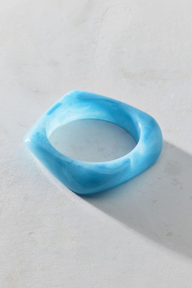 Iris Acrylic Chunky Bangle Bracelet #2