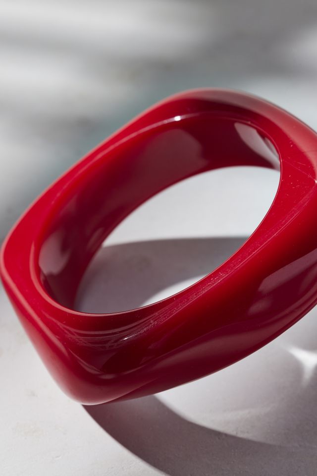 Iris Acrylic Chunky Bangle Bracelet #2