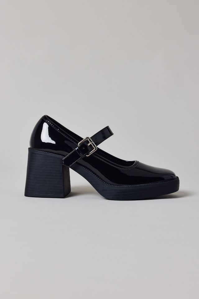 Raid London Favia Patent Leather Mary Jane Heel #1