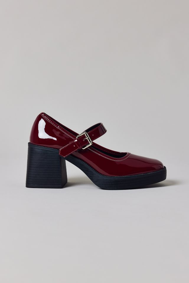 Raid London Favia Patent Leather Mary Jane Heel #2