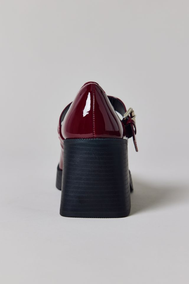 Raid London Favia Patent Leather Mary Jane Heel #4