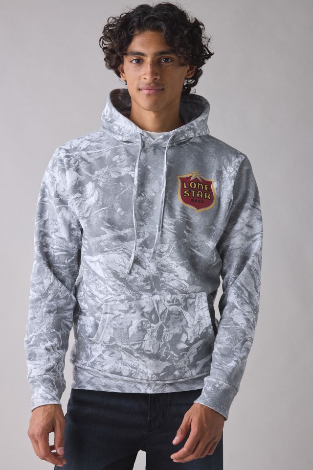 Lone Star Beer Graphic Camo Hoodie Sweatshirt #2