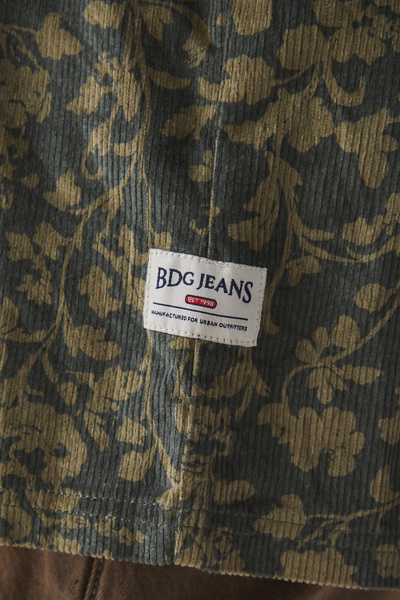 BDG Printed Corduroy Shirt