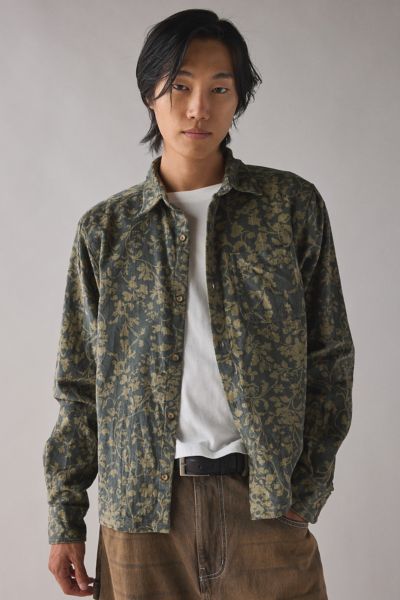 BDG Printed Corduroy Shirt