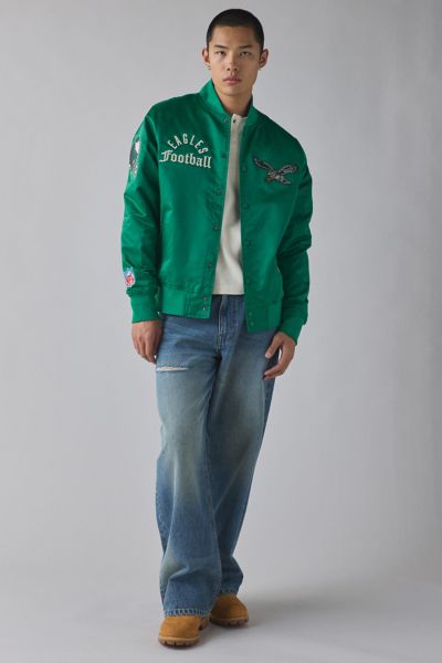 Pro Standard NFL Philadelphia Eagles Satin Bomber Jacket