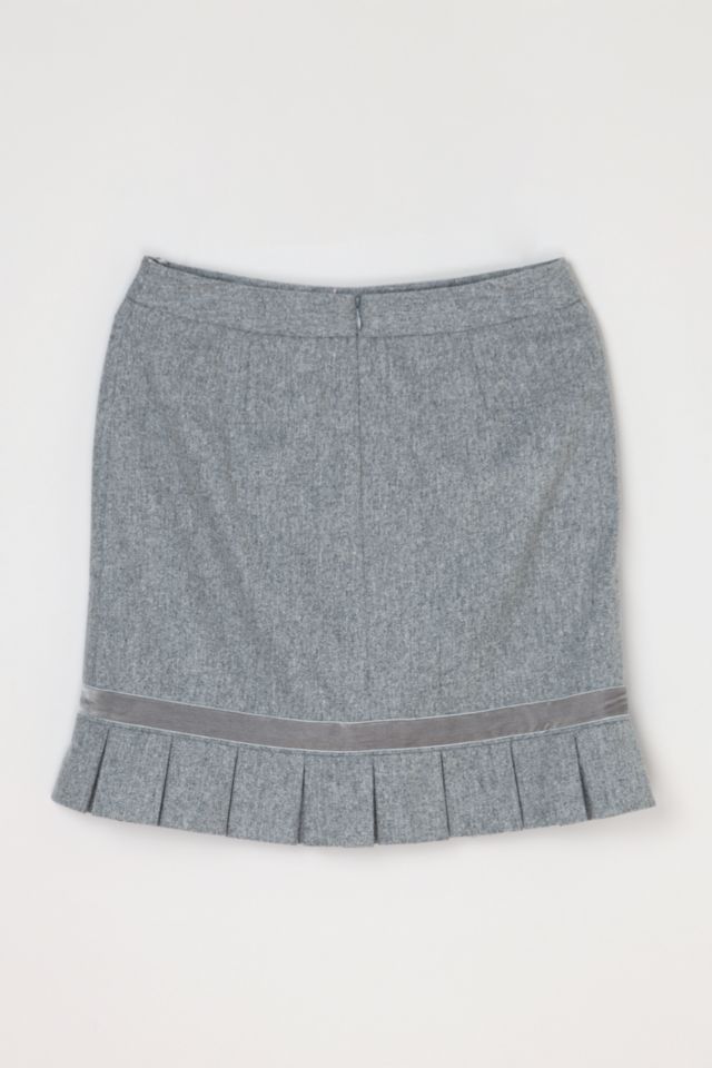 Vintage Y2k Pleated Mini Skirt with Velvet Bow #2