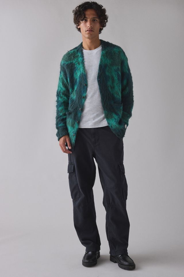 Manastash Blurry Jacquard Fuzzy Cardigan #2