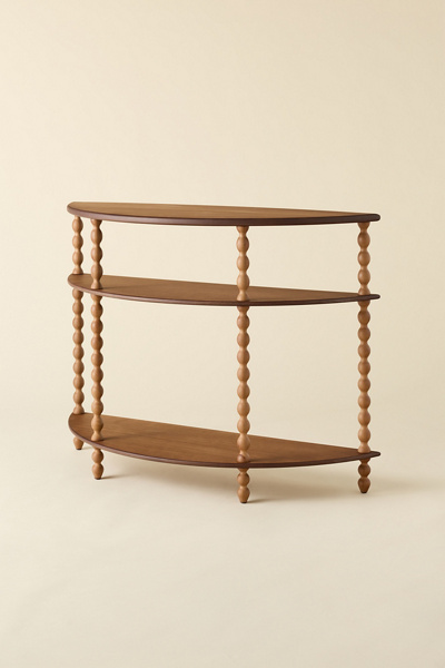 Elide 3-Tier Curving Console Table
