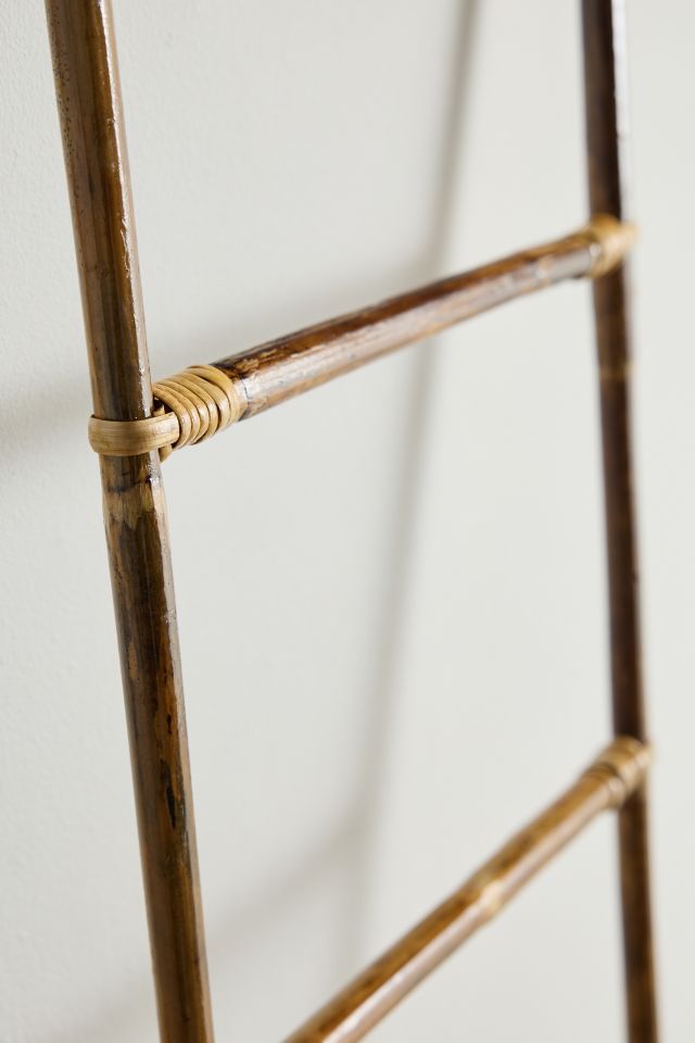 Sonny Arched Bamboo Blanket Ladder #2