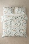 Botanica Patterned Brushed Cotton Duvet Cover Set